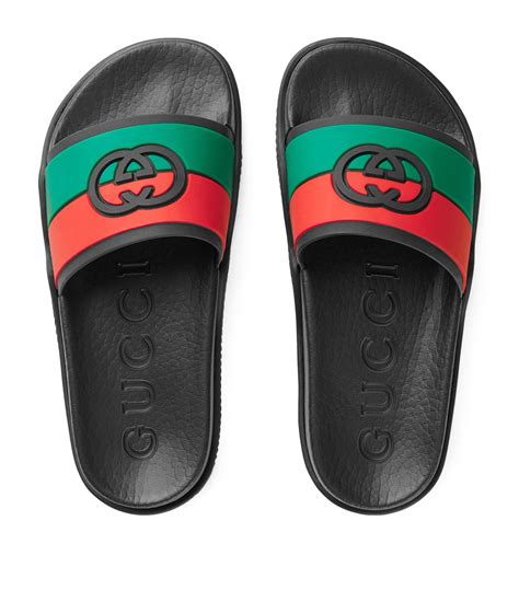 boys' gucci slides|Gucci slides for girls.